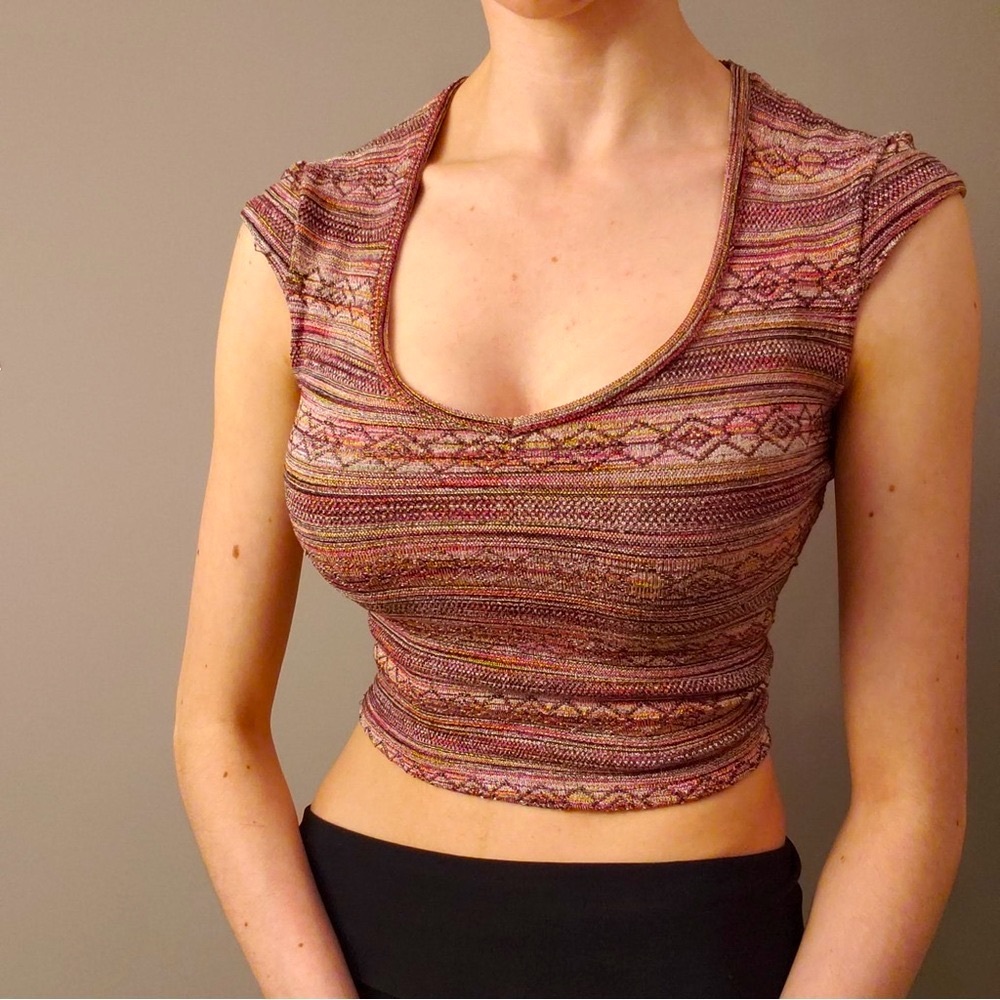 Special Vintage Parisian Crop Top S/ M